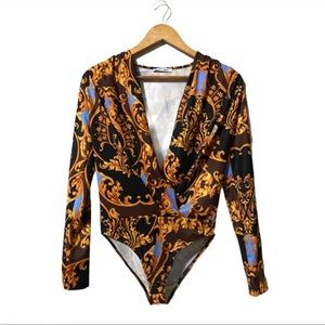 Zara Wrap-front bodysuit